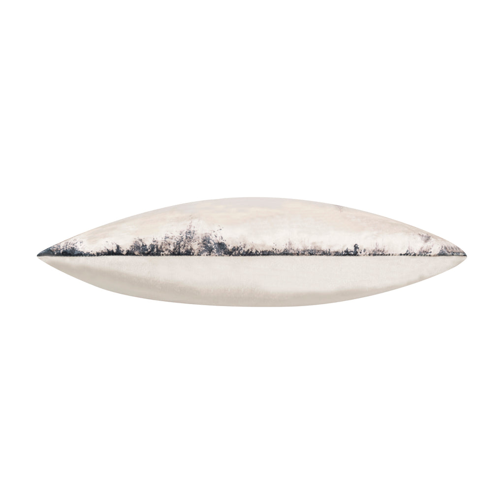 Capri Charcoal Velvet Pillow