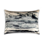 Capri Charcoal Velvet Pillow