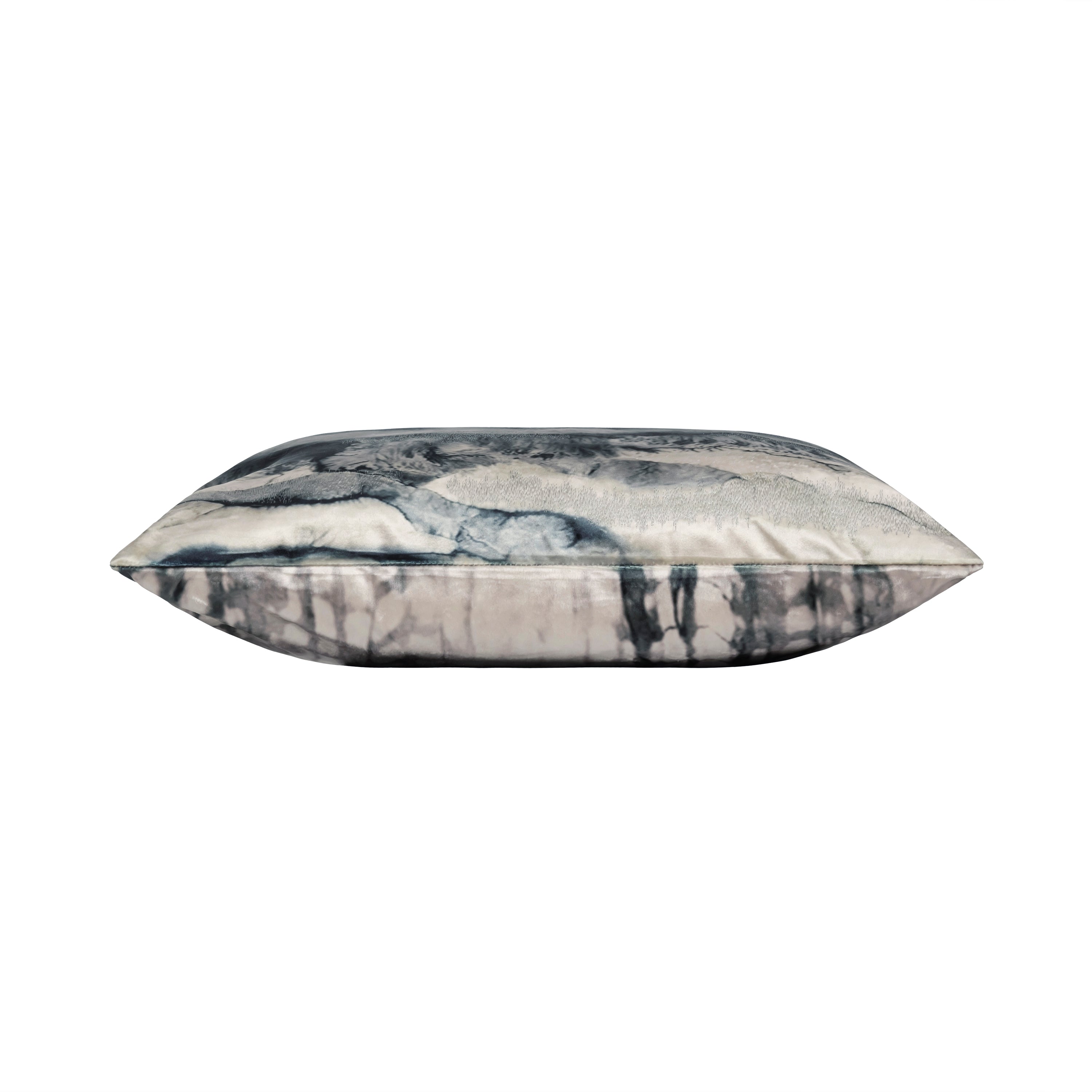 Capri Charcoal Velvet Pillow
