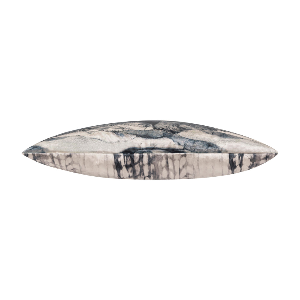 Capri Charcoal Velvet Pillow