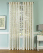 Lilly White Linen Panel