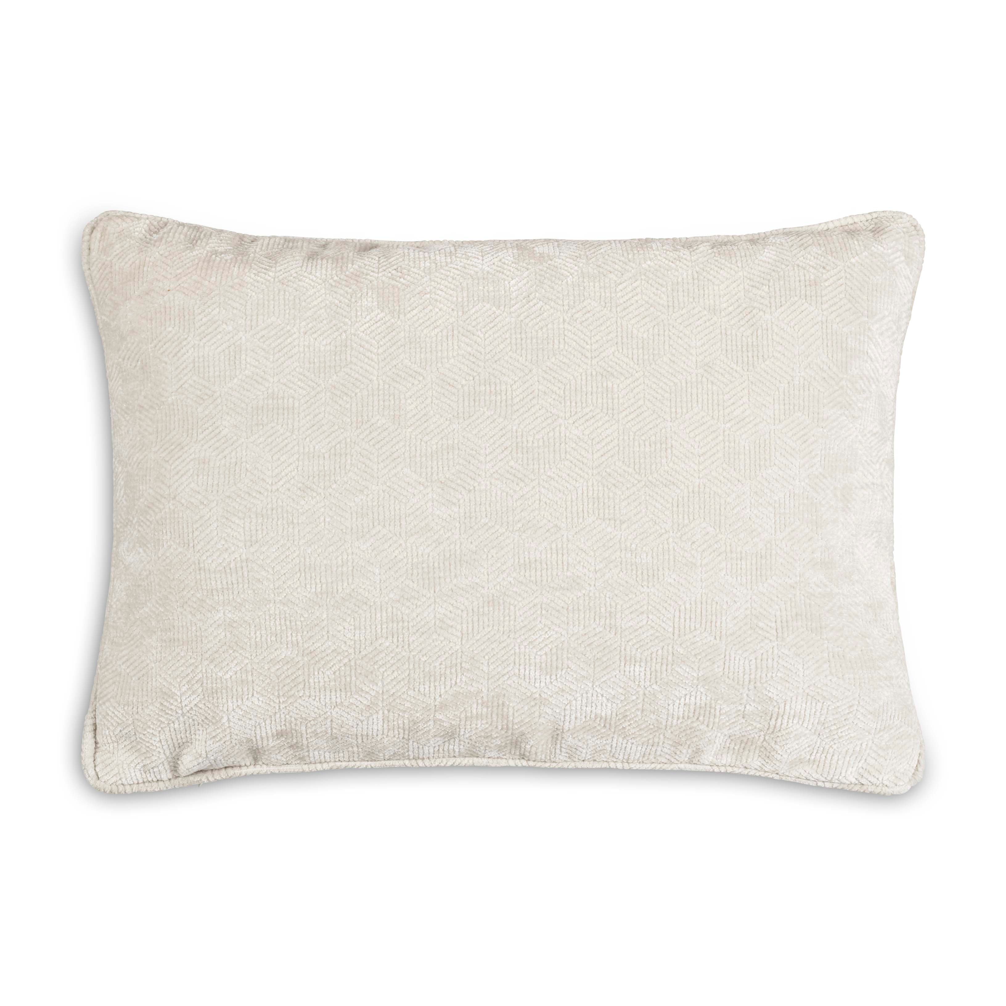 Castle Hill Boone Ivory Lumbar Pillow
