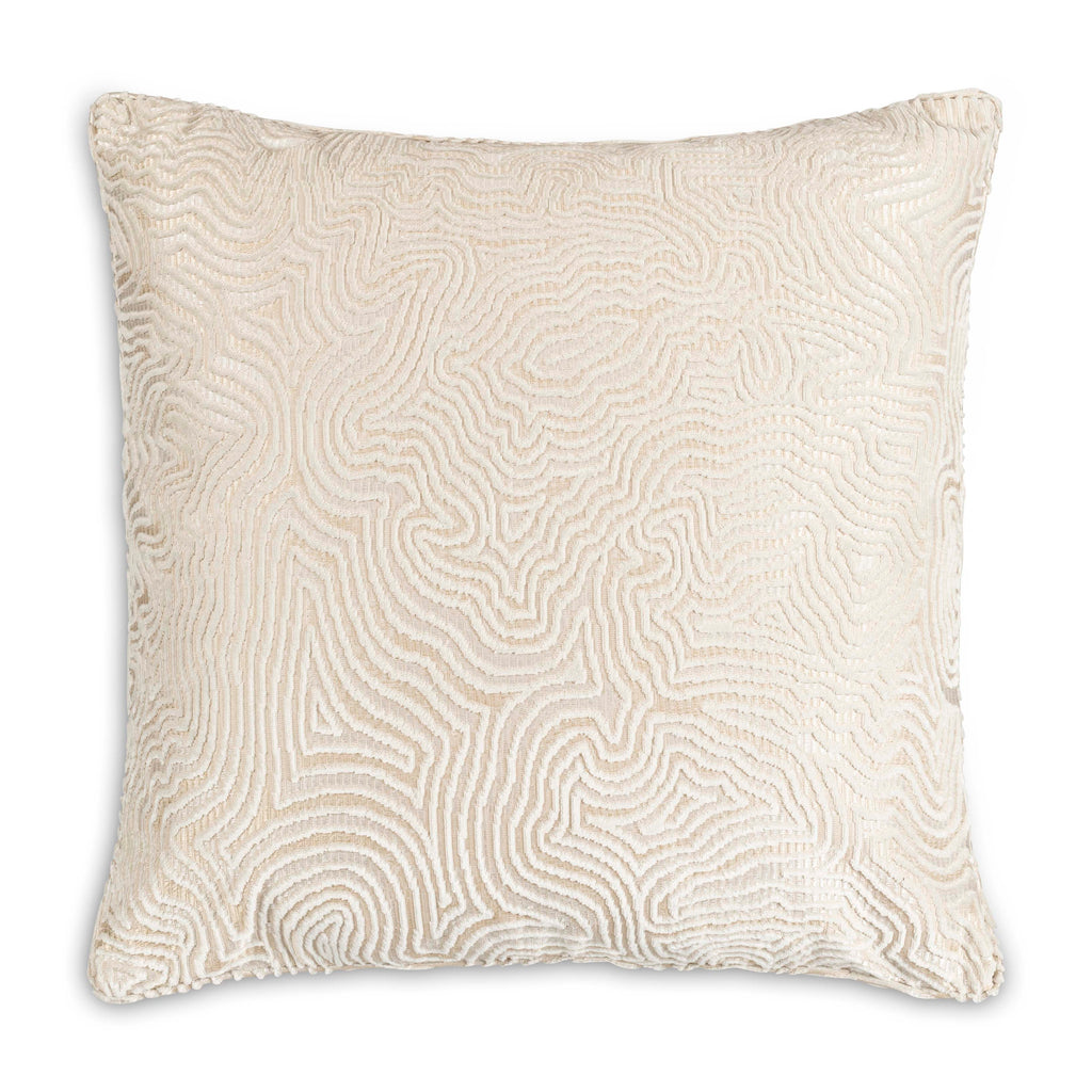 Castle Hill Wave Ivory Pillow