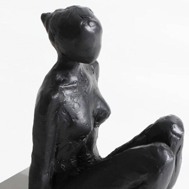 Home Decor Atlas Sitting Woman - B