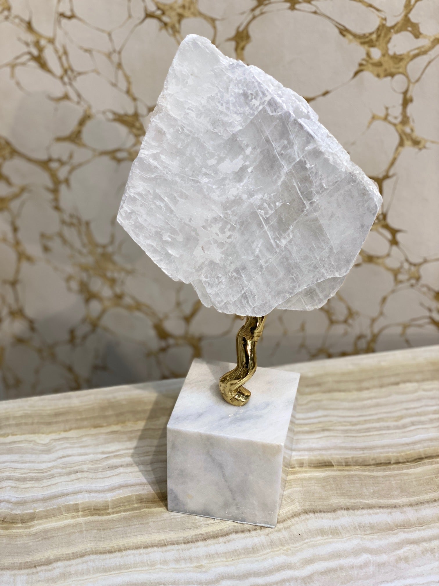 Home Decor Ella Selenite Ornament - Medium