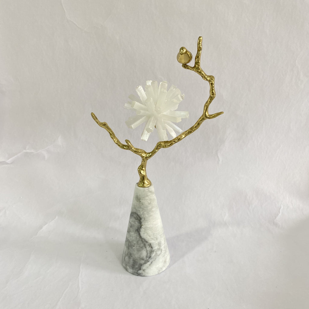 Home Decor Leah Selenite Ornament