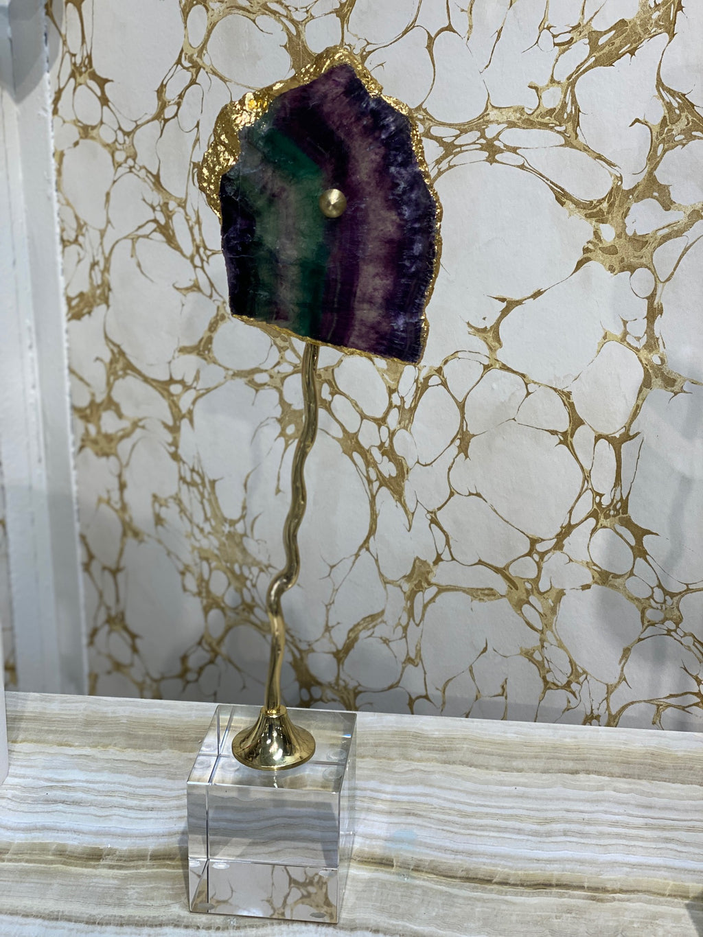 Home Decor Mia Flourite Ornament - Medium