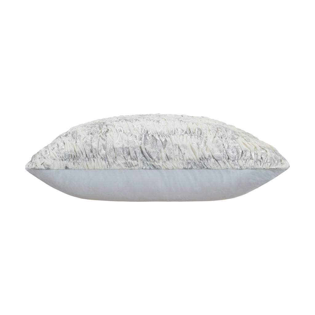 Ella Ivory Silver Euro Sham