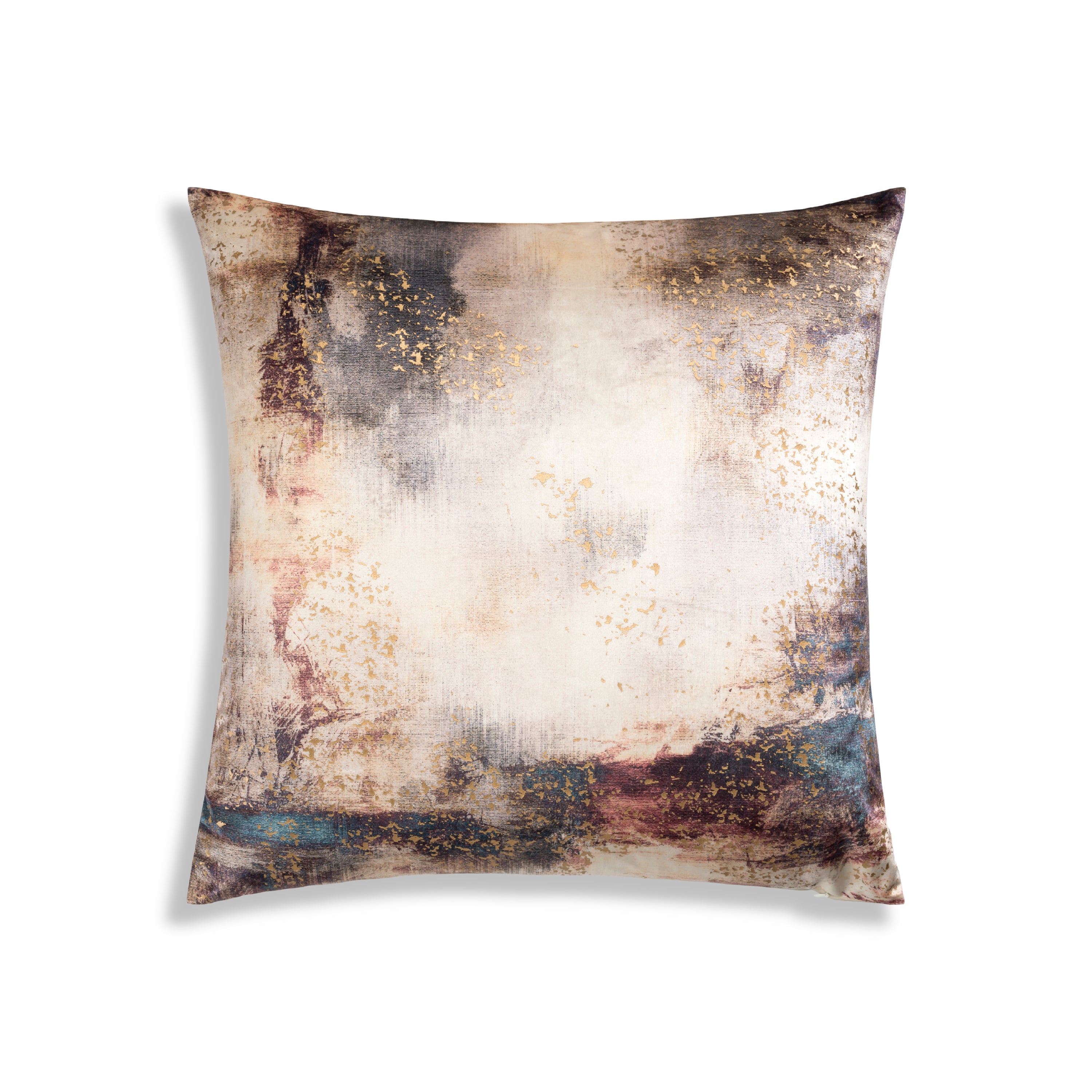 Fawn Digital Print Velvet Pillow
