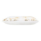Inspire Me! Home Decor Asra White and Gold Pillow