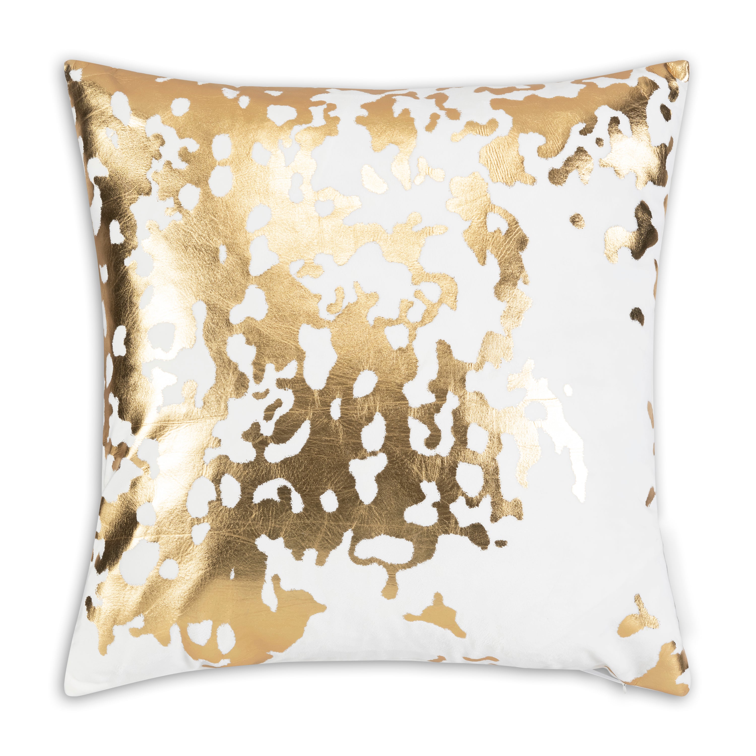 Inspire Me! Home Decor Elise Ivory Gold Lumbar Pillow