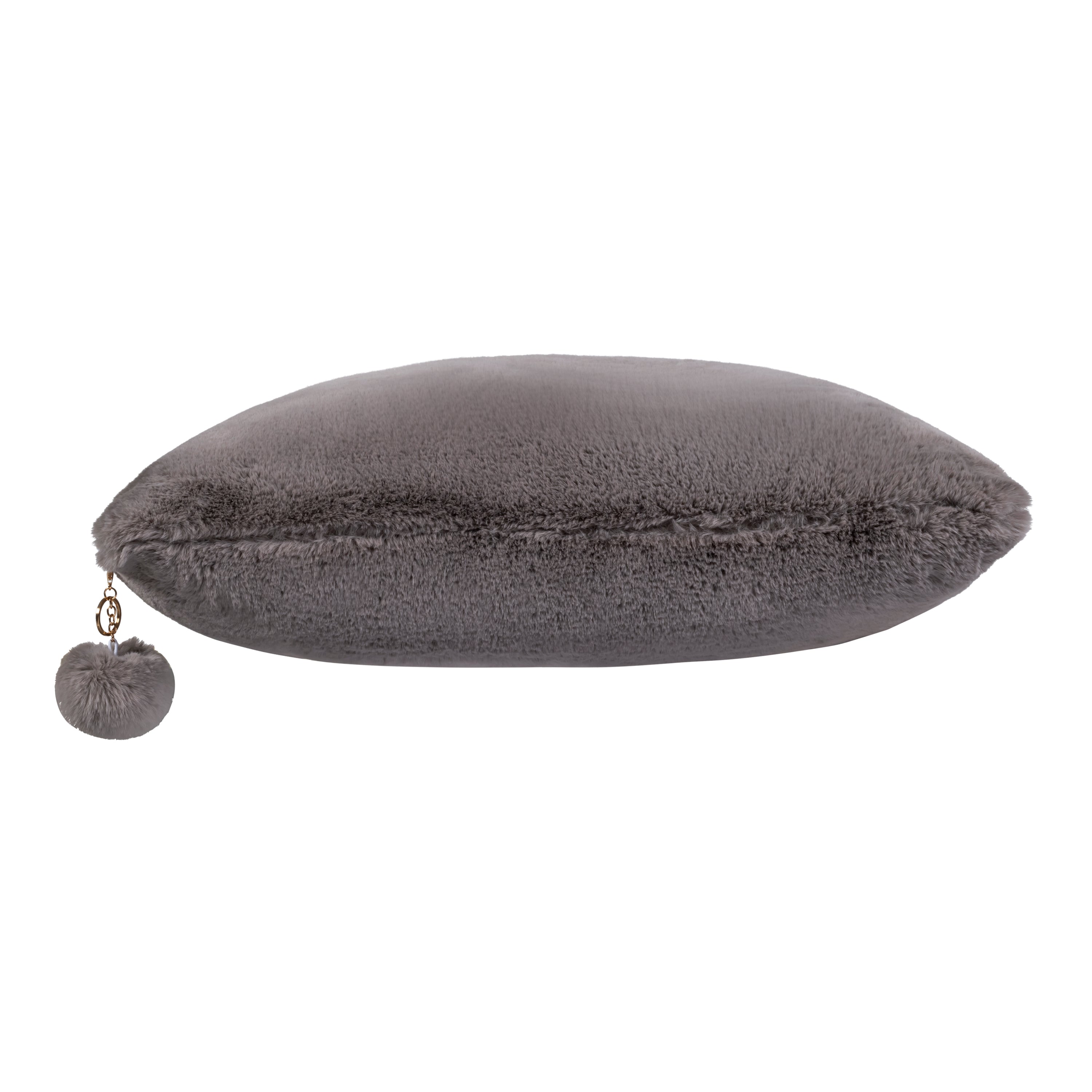 Snow Grey Euro Sham Cover