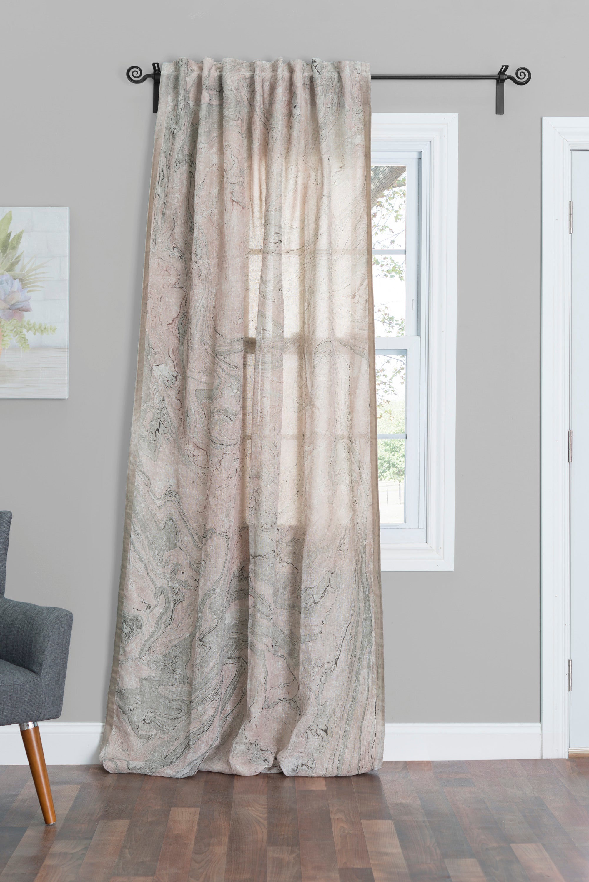 Granite Sheer Pink Panel