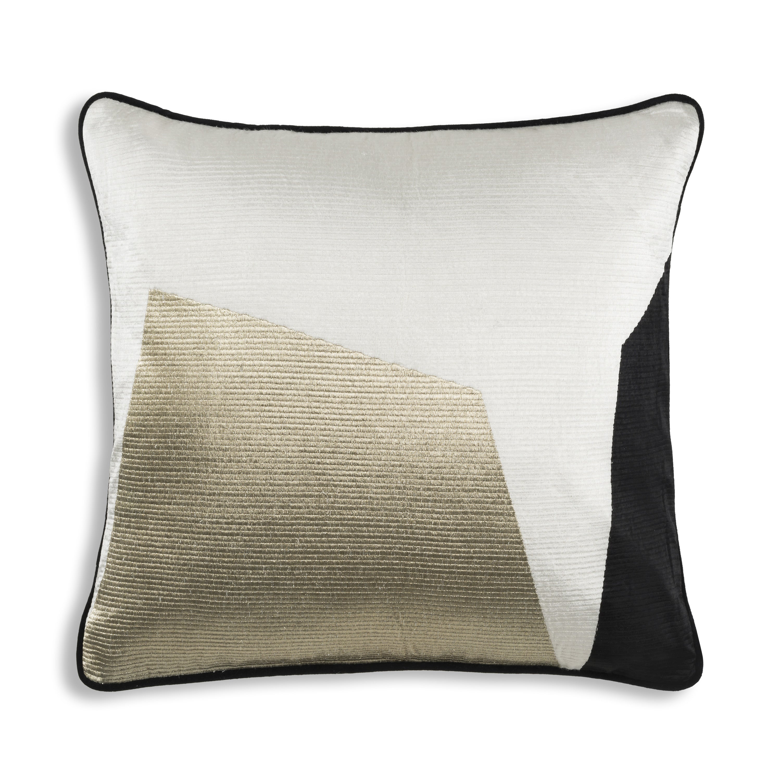 Hudson Black Velvet Pillow