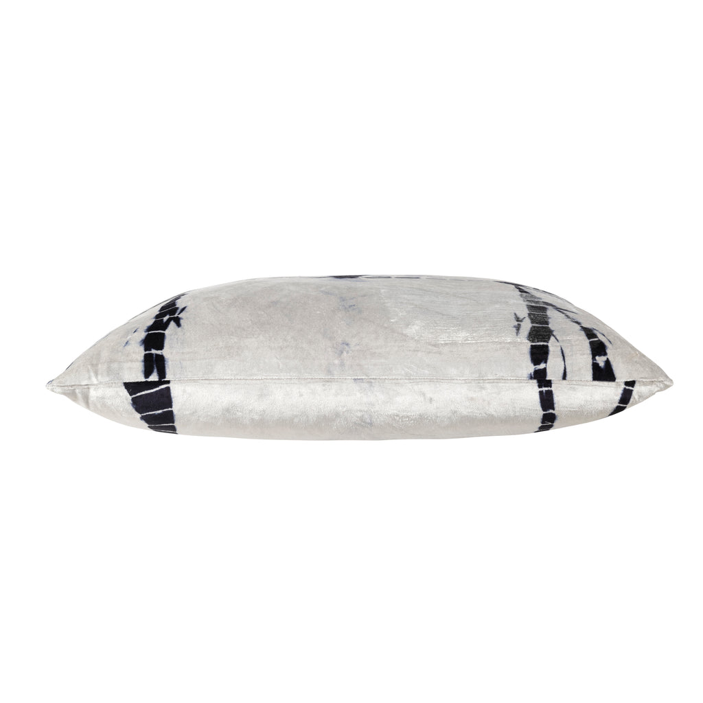Indigo Silver Navy Base With Silver Foil Pillow