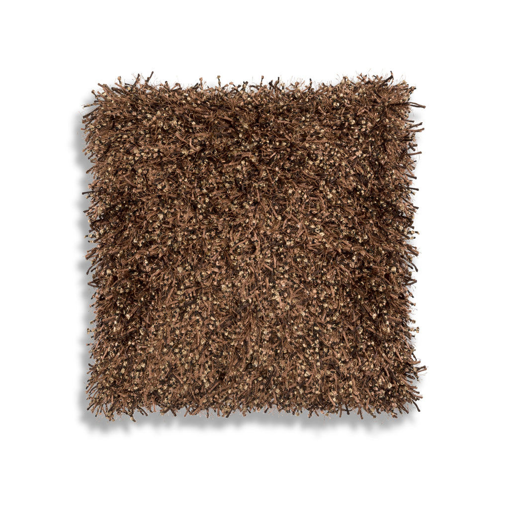 Kailar Brown Woven Pillow