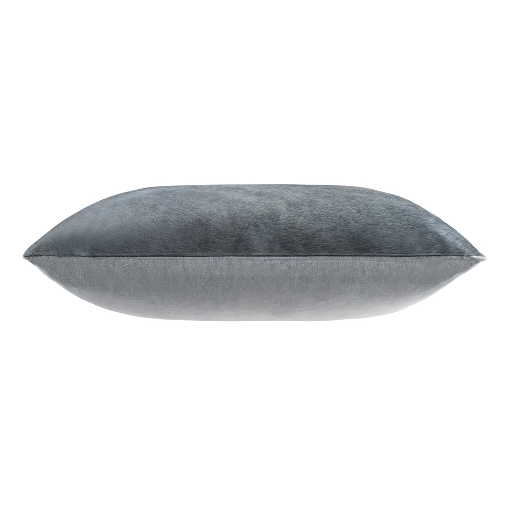 Lagos Gray Hide Pillow