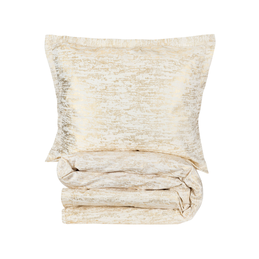 Lana Ivory Gold Duvet