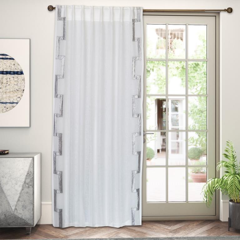 Layla Ivory Grey Panel