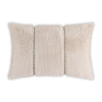 Lux Beige Fur Pillow