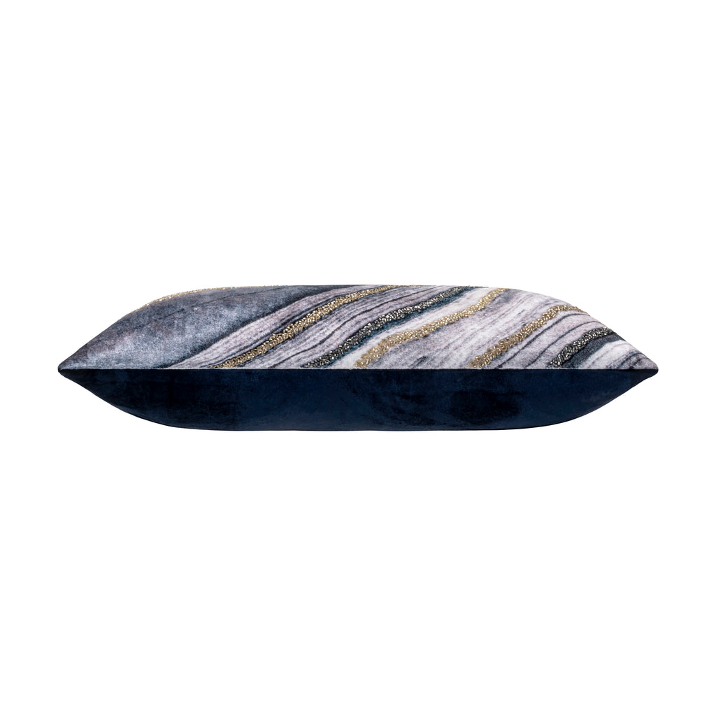 Maia Multicolor Beaded Lumbar Pillow