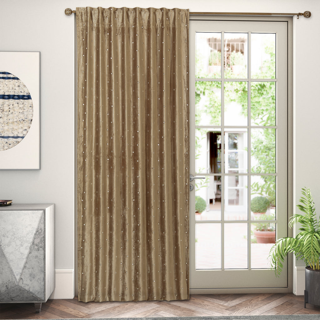 Maia Stone Velvet Panel
