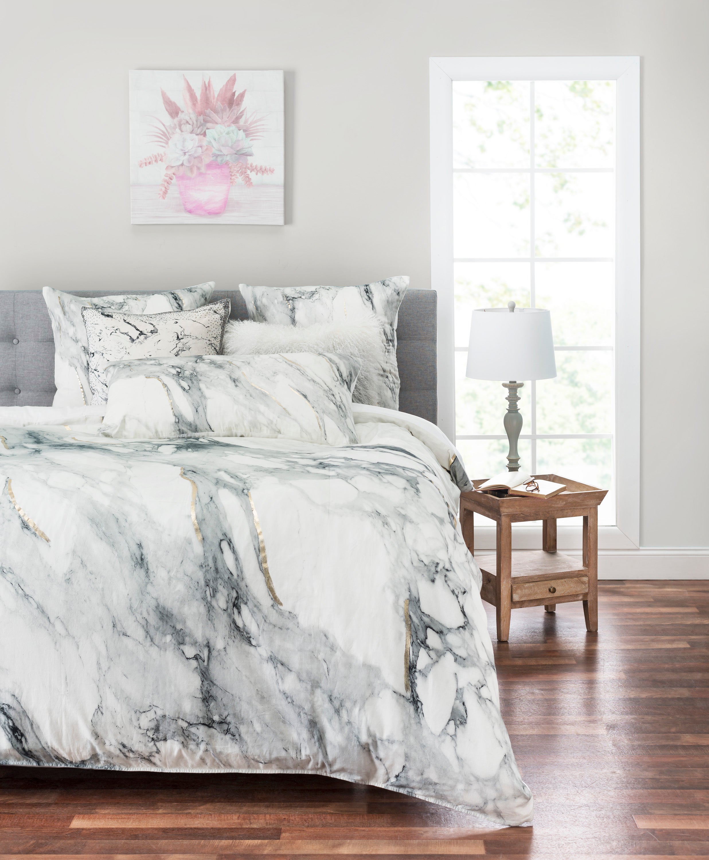Marble Multi Cotton Duvet