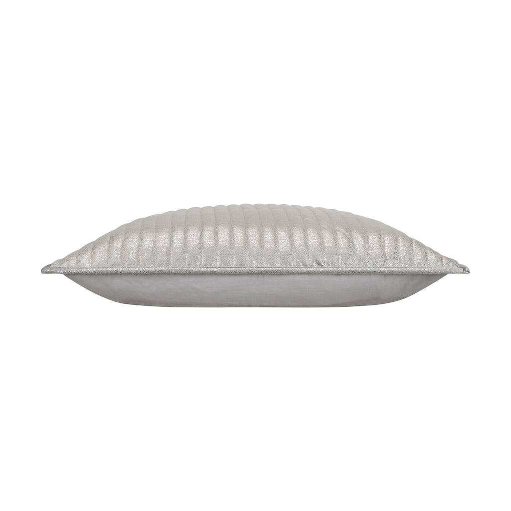 Maya Grey Silver Euro Sham