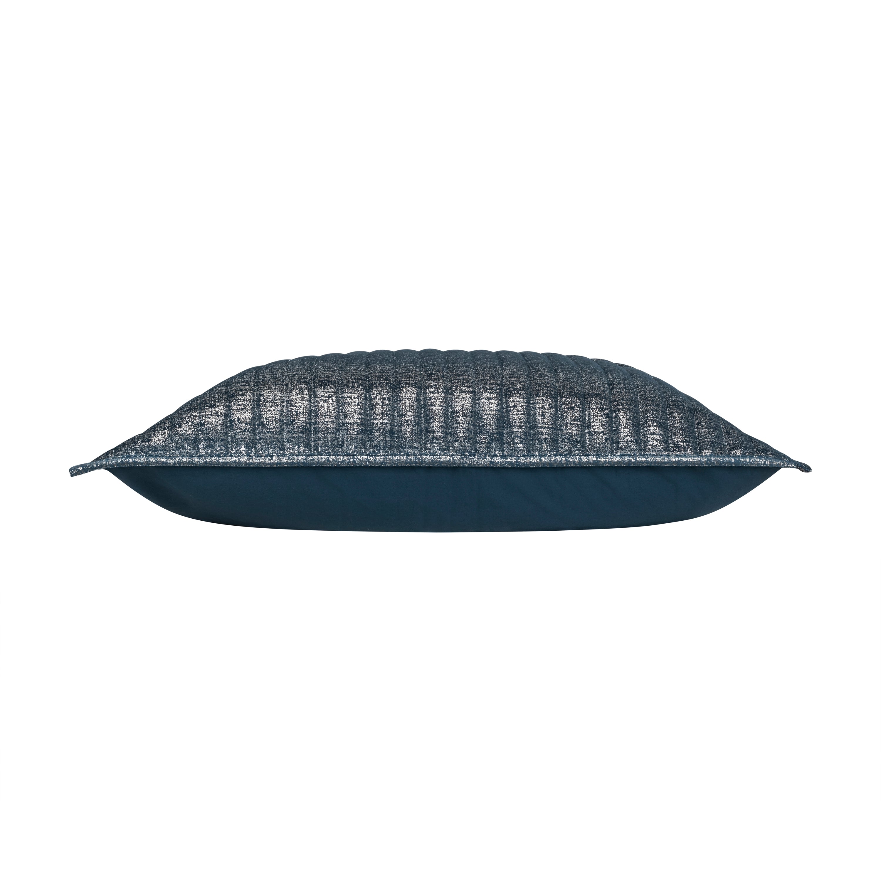 Maya Navy Silver Euro Sham