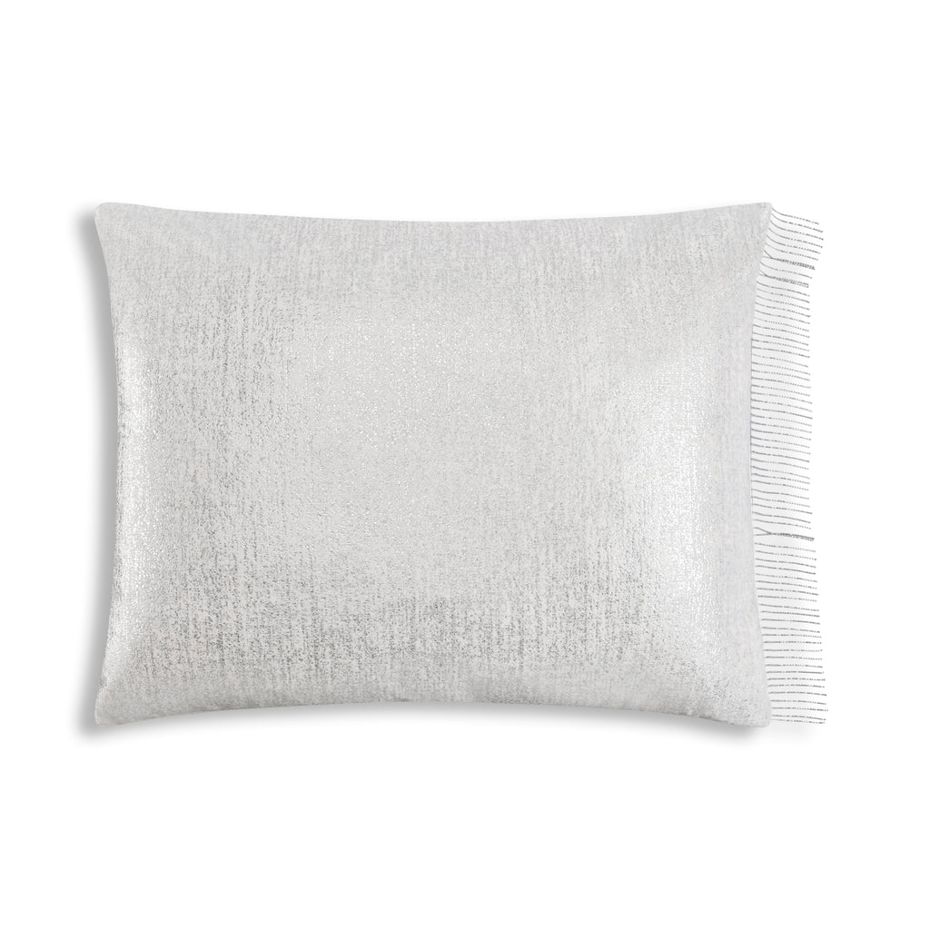 Maya White Velvet Pillow