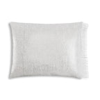 Maya White Velvet Pillow