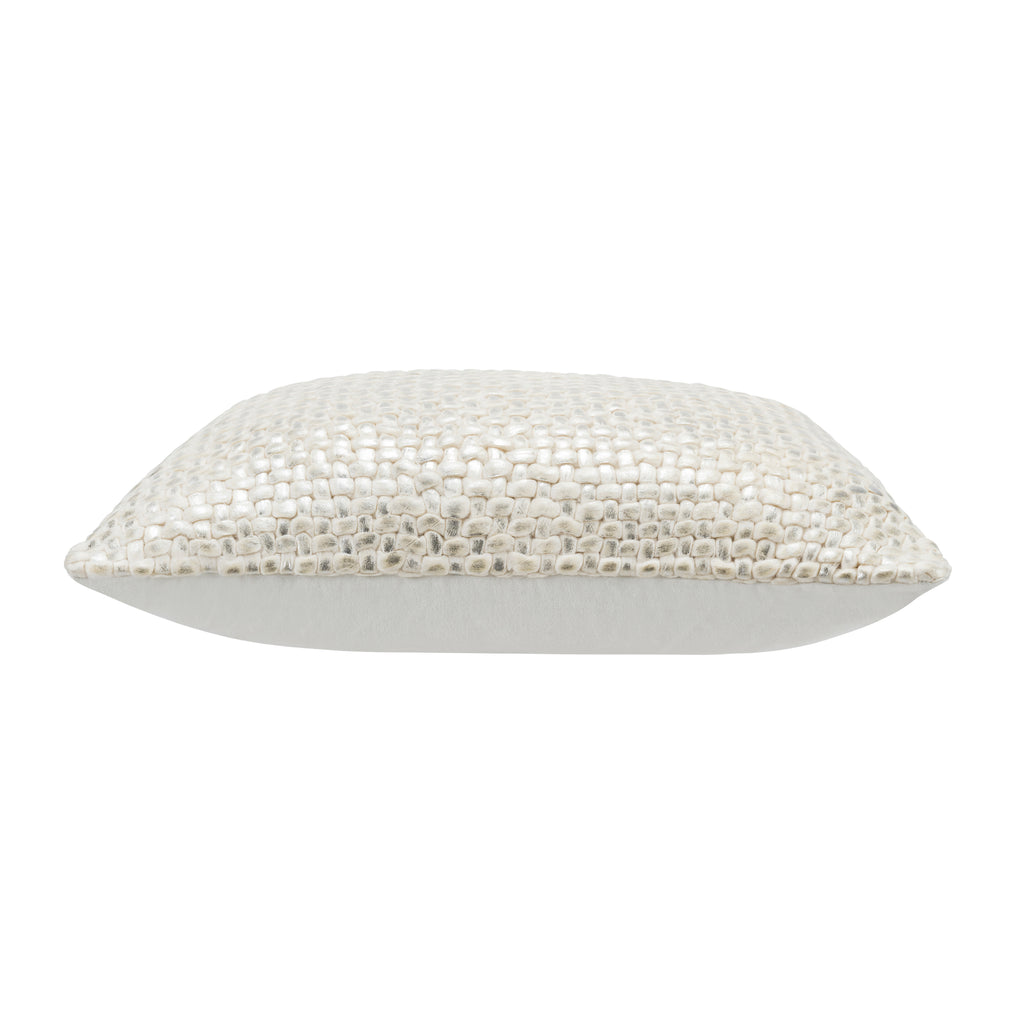 Mica Gold Silver Pillow