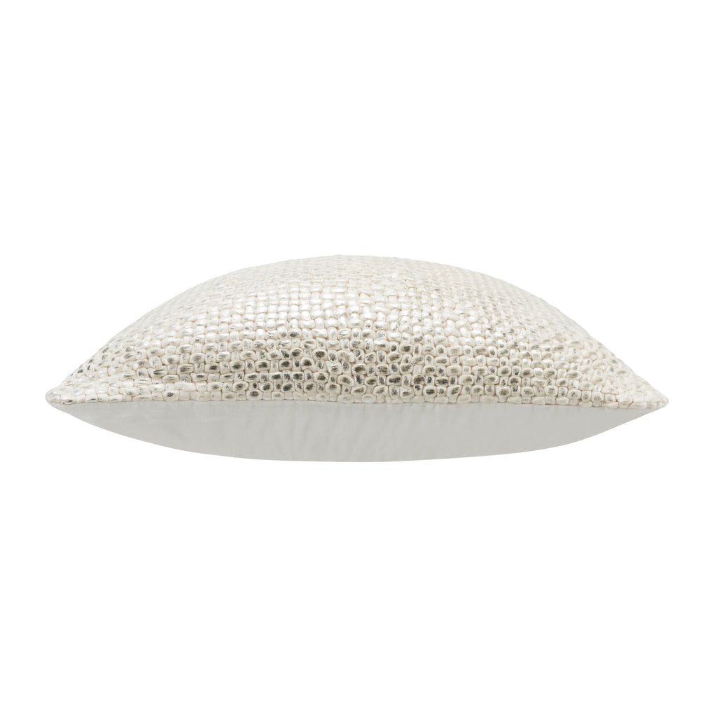Mica Silver Euro Sham