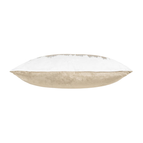 Mira Ivory Beige Velvet Pillow