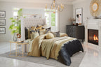 Mira Stone Charcoal Duvet