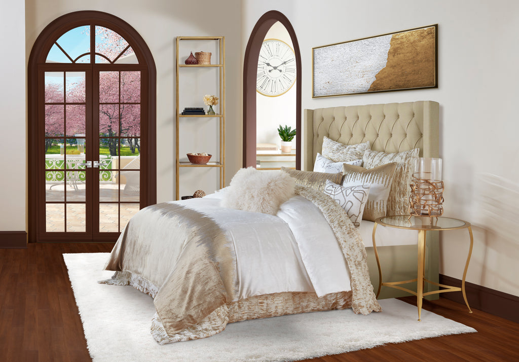 Mira Ivory Beige Duvet