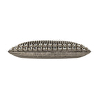 Sam + Misti Adriana Bedazzled Crystal Silver Pillow