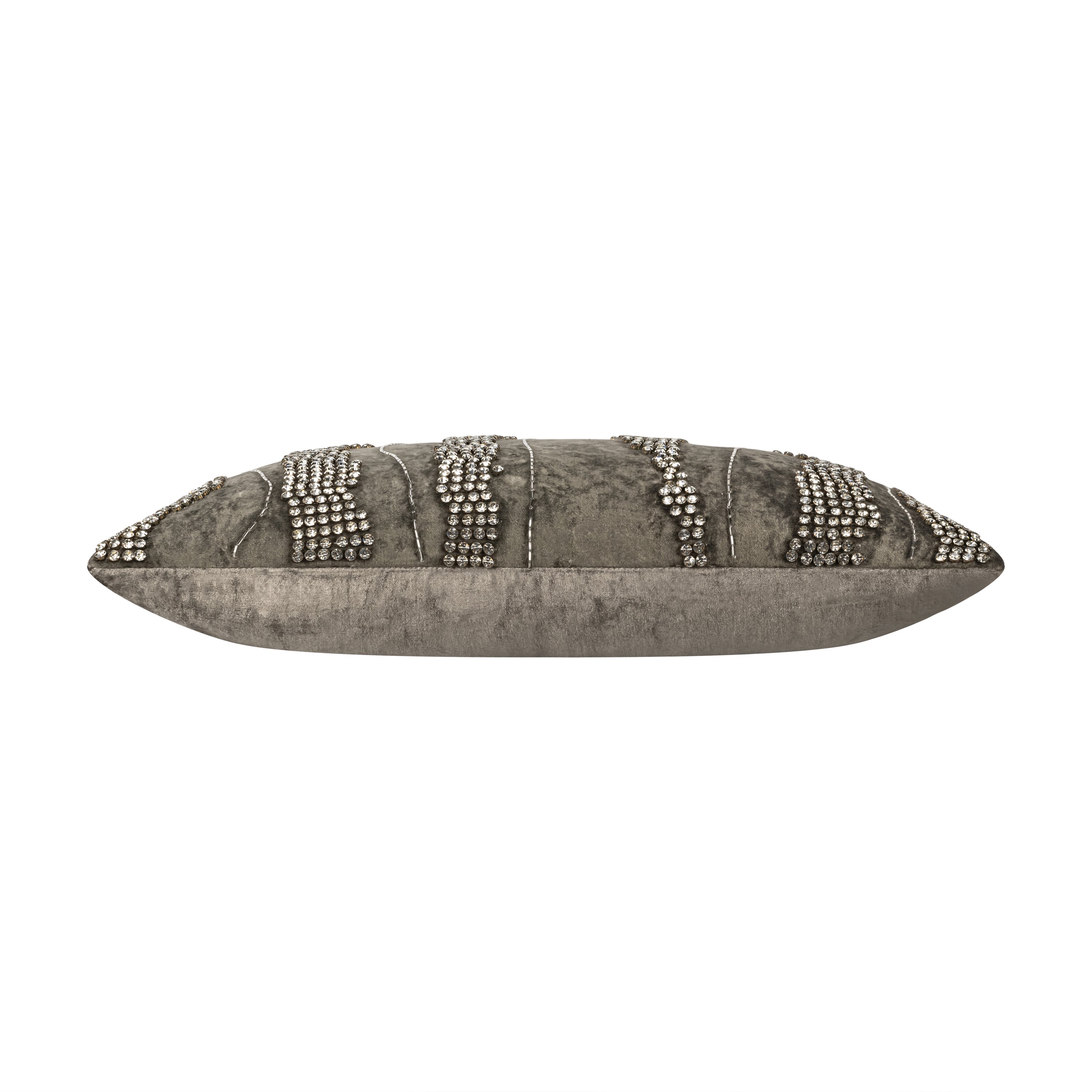 Christi Bedazzled Crystal Lumbar Pillow