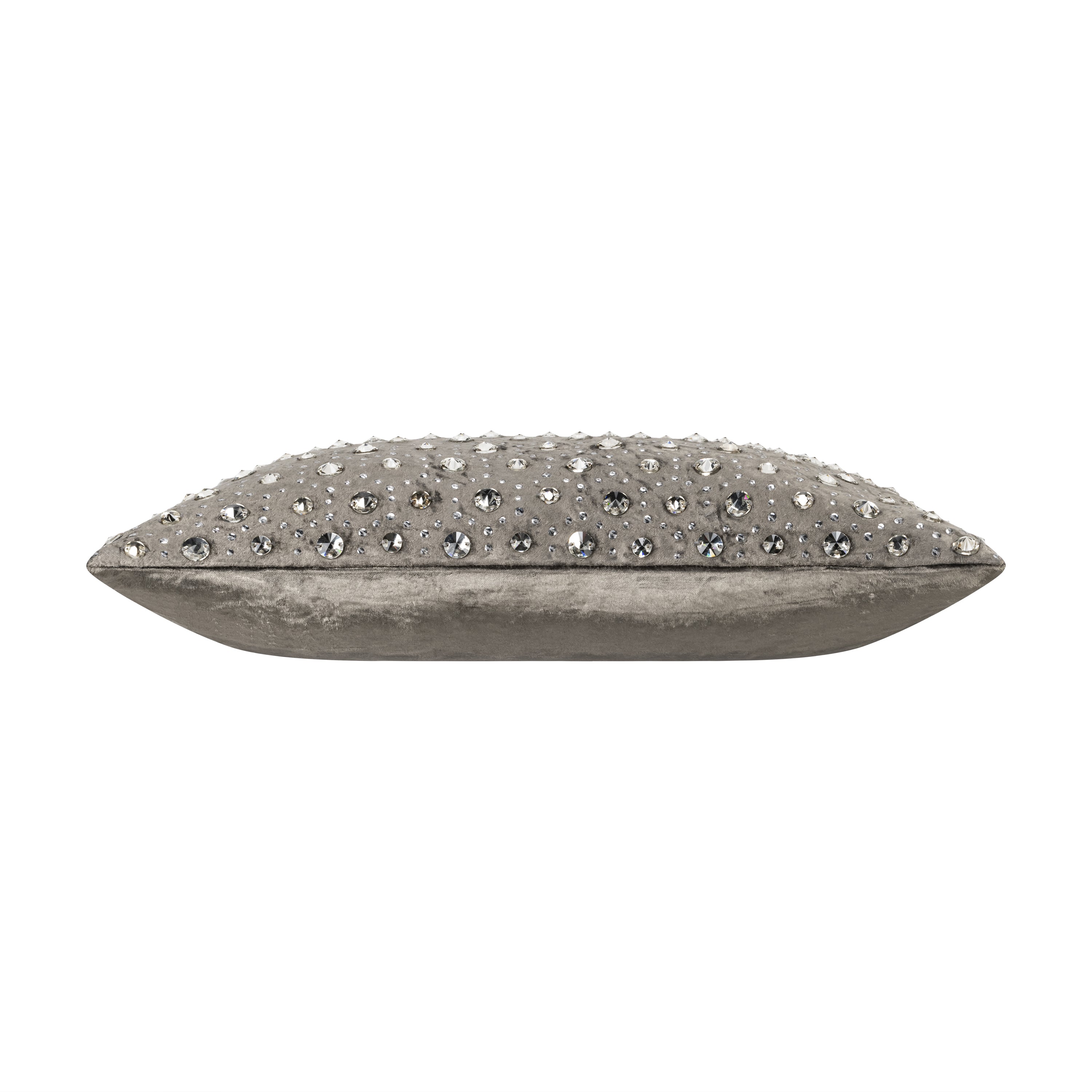 Laurel Bedazzled Crystal Steel Pillow