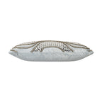 Noelle Bedazzled Crystal Mist Lumbar Pillow
