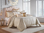 Naja Ivory Gold Duvet Set