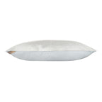 Nim Aqua Silver Linen Pillow