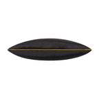 Noah Black Gold Velvet Pillow