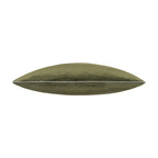 Noah Green Silver Velvet Pillow