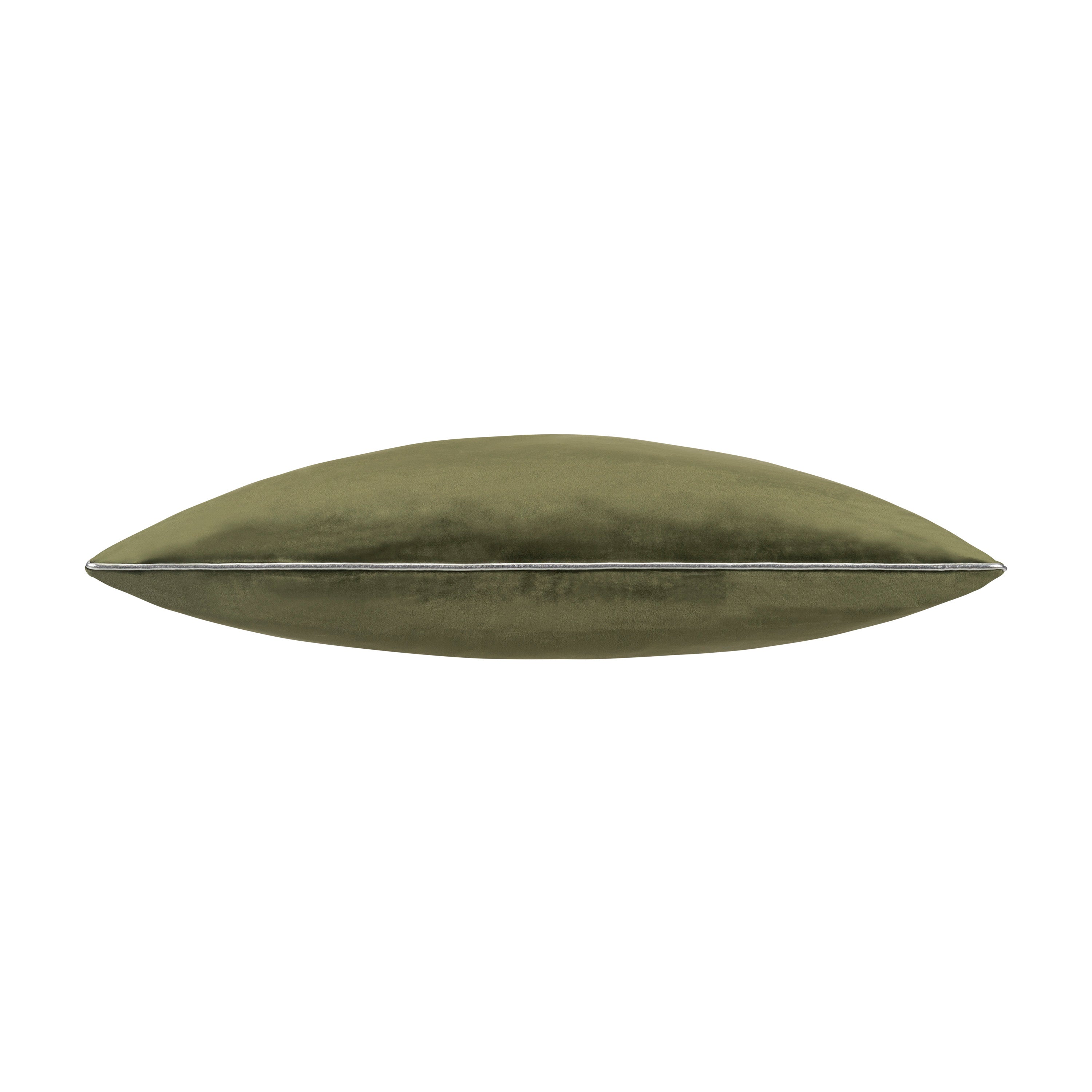 Noah Green Silver Velvet Pillow