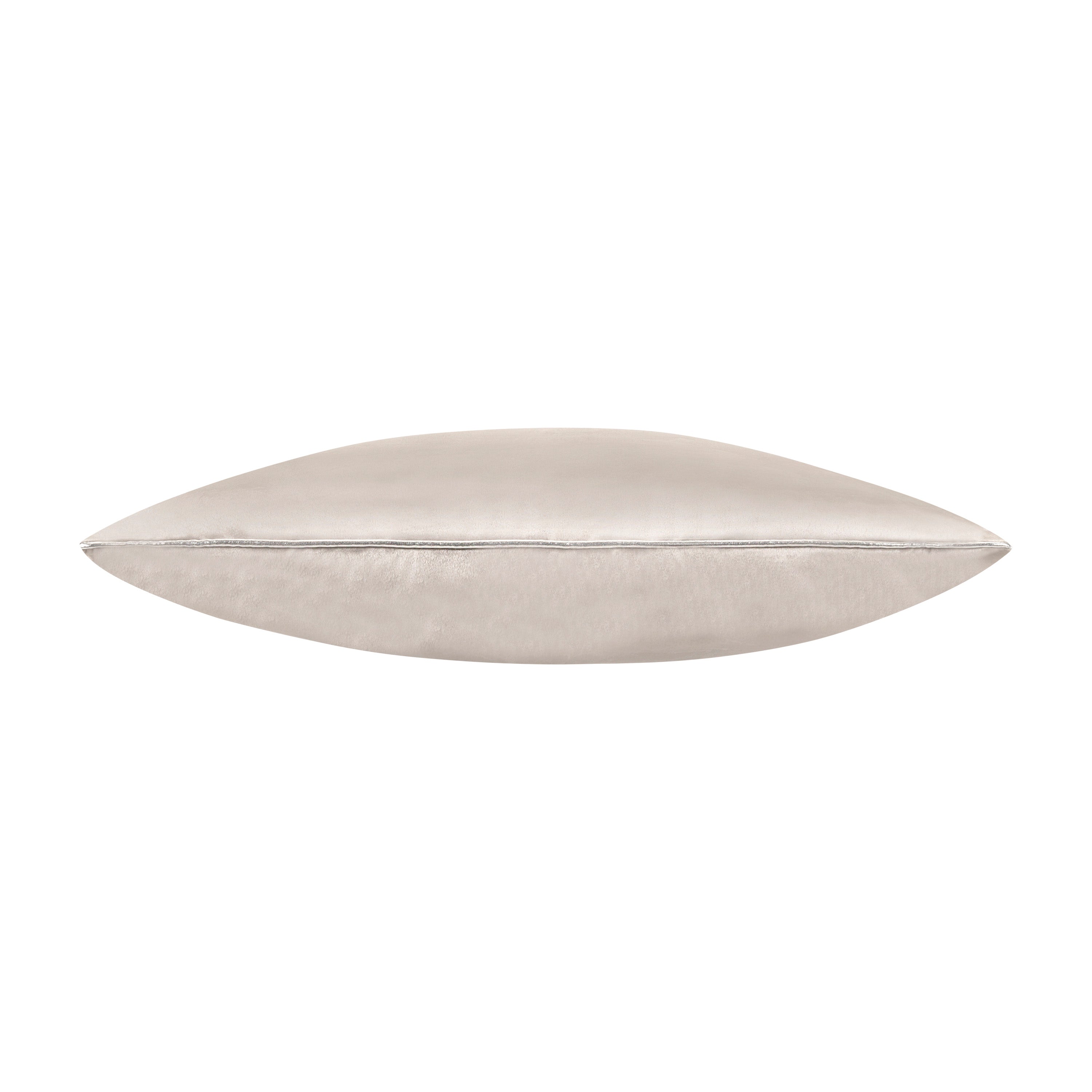 Noah Grey Silver Velvet Pillow