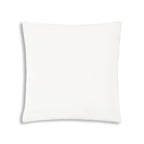 Noah White Silver Velvet Pillow