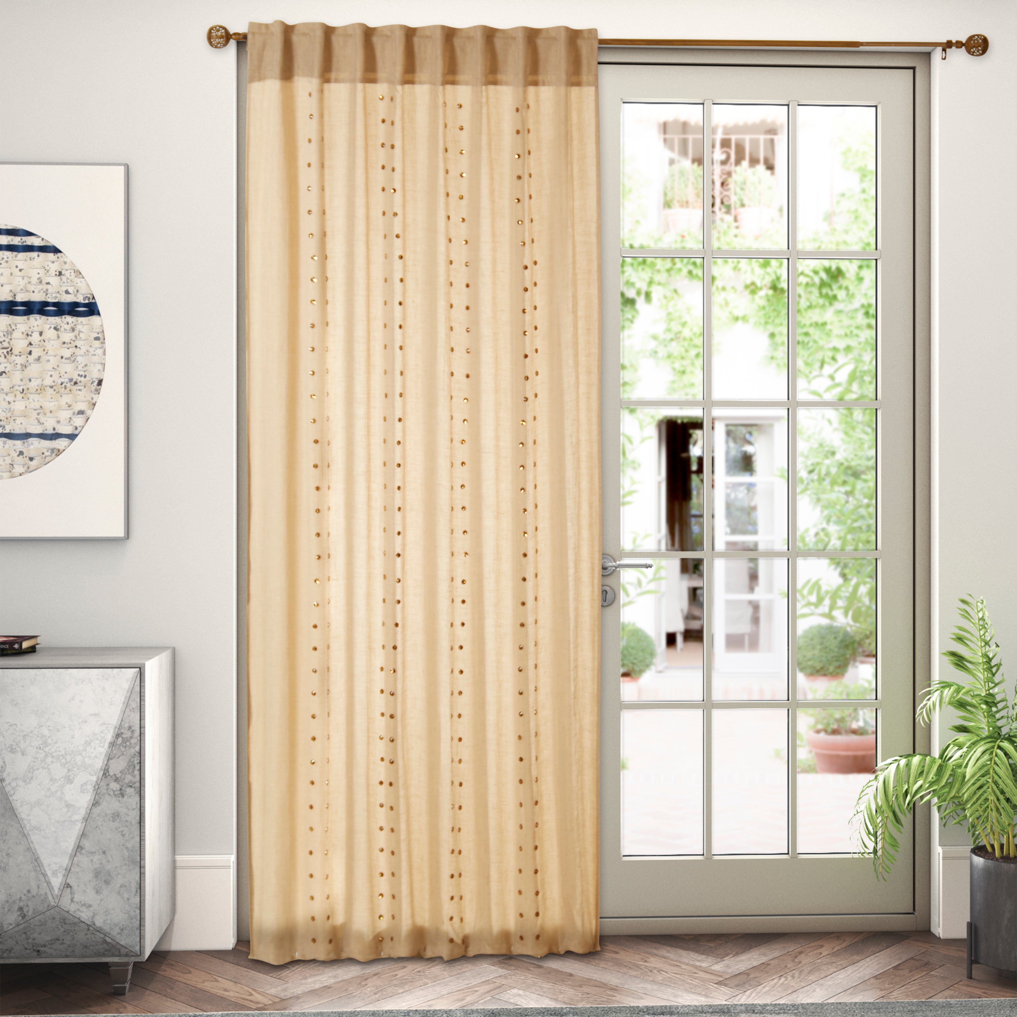 Nova Natural And Gold Panel