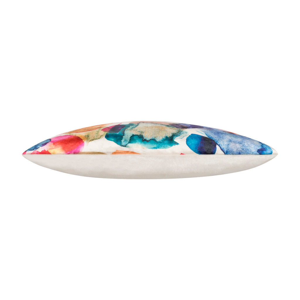Otto Abstract Multi Velvet Pillow
