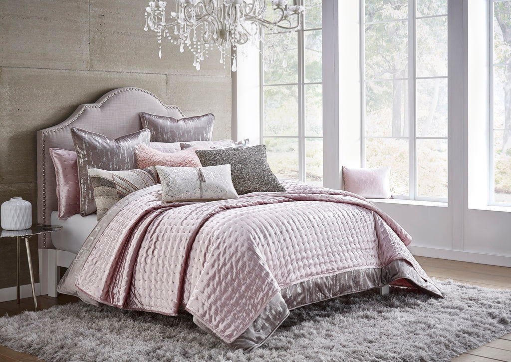 Prato Pink Quilt Set